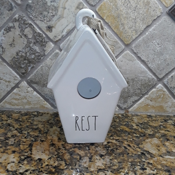 Rae Dunn REST Birdhouse - Picture 2 of 3